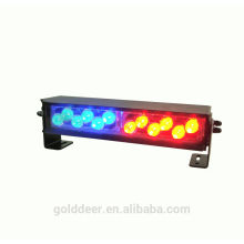 Impermeable rojo / Blue12V luz de cubierta policía Led de luz estroboscópica